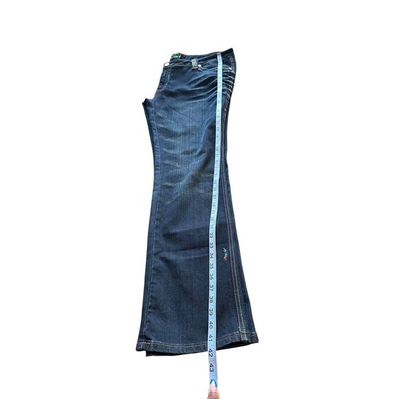 Coogi Women's Jeans Dark Wash Straight Leg Streetwear Stitched‎ Size 17/18 - Picture 12 of 12
